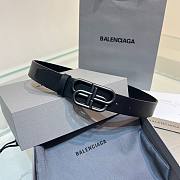 Balenciaga BB Belt Black 3 - 5