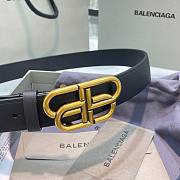 Balenciaga BB Belt Gold 3 - 4