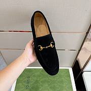 Gucci Jordaan Loafer Black Suede - 5