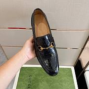 Gucci Jordaan Crocodile Loafer Black  - 3