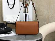 Okify Celine Shoulder Bag Claude In Shiny Calfskin Brown - 4