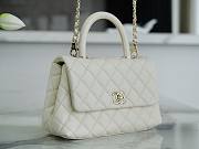 Chanel Coco Handle 24 Beige/ Light Gold Hardware - 5