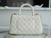 Chanel Coco Handle 24 Beige/ Light Gold Hardware - 6