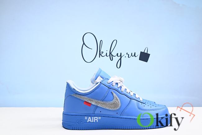Nike Air Force 1 Low Off-White MCA University Blue - 1