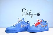 Nike Air Force 1 Low Off-White MCA University Blue - 2
