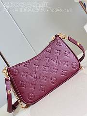 LV Easy Pouch Wine  Red  - 6