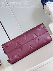 LV OnTheGo MM Wine Red  - 6