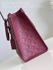 LV OnTheGo MM Wine Red  - 3