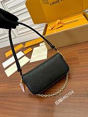 Okify LV Wallet On Chain Ivy Monogram Empreinte Leather Black M82154 - 2