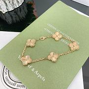 Vintage Alhambra Bracelet 5 Motifs 18K Yellow Gold - 1