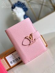LV Vertical Wallet Small Light Pink - 1