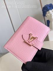 LV Vertical Wallet Small Light Pink - 6