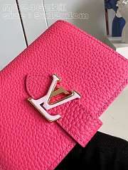 LV Vertical Wallet Small Hot Pink - 3