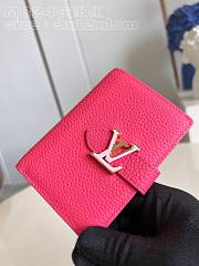 LV Vertical Wallet Small Hot Pink - 2