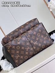 LV Discovery Backpack PM Monogram Macassar Coated Canvas - 3