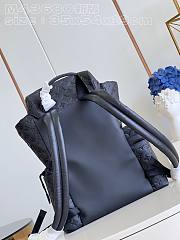 LV Trekking Backpack Monogram Shadow Calf Leather - 6