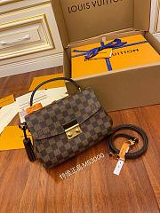 LV Croisette Bag Damier Ebene Canvas - 1