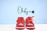 Nike Off White Dunk University Red - 3