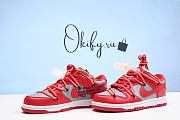 Nike Off White Dunk University Red - 2