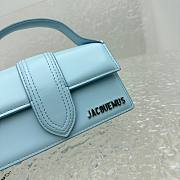 JACQUEMUS Le Bambino Le Chouchou Small Flap Bag Light Blue - 5