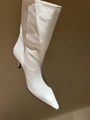 ALEXANDERWANG Delphine Ankle Boot In Leather White - 2