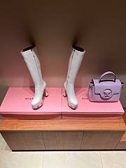 GC Women's Platform Boot Leather White - 2