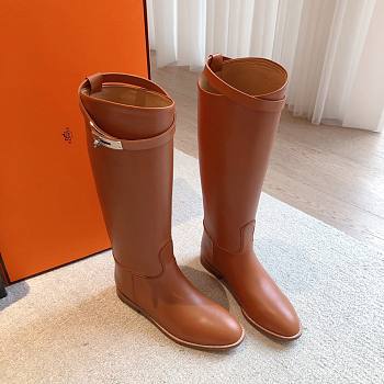 HERMES Jumping Boot Brown