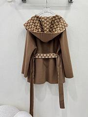 CELINE Coat Brown Short - 3