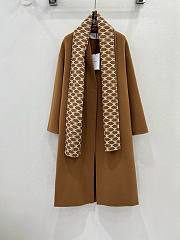 Okify Celine Coat Brown Long - 5