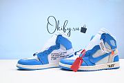 Off White Jordan 1 UNC - 4