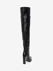 Alexander McQueen Women's Platform Thigh-high Boot in Black - 4