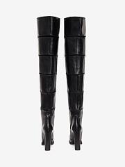 Alexander McQueen Women's Platform Thigh-high Boot in Black - 2