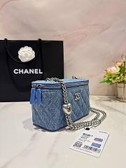 CC Heart Casual Style Denim Vanity Bags Chain  - 6