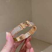 Okify Hermes Clic H Bracelet Gold  - 4