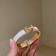 Okify Hermes Clic H Bracelet Gold  - 3