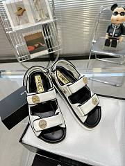 Chanel Sandal 5 White - 2