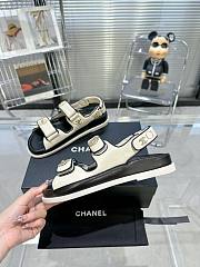 Chanel Sandal 5 Off White - 5