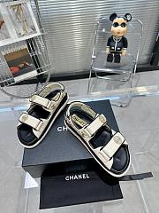 Chanel Sandal 5 Off White - 4