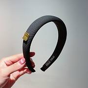 Miumiu Headband 1 Black - 2