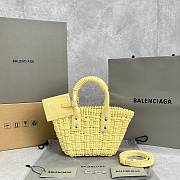 Balenciaga Basket 25 Light Yellow Bag - 1
