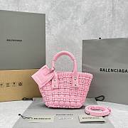 Balenciaga Basket 25 Pink Bag - 1