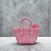 Balenciaga Basket 25 Pink Bag - 4