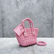 Balenciaga Basket 25 Pink Bag - 3