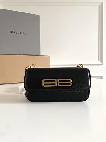 Balenciaga Ladies Black XS Gossip Bag