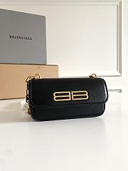 Balenciaga Ladies Black XS Gossip Bag - 2