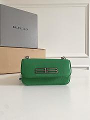 Balenciaga Ladies Green XS Gossip Bag - 1