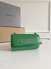 Balenciaga Ladies Green XS Gossip Bag - 6