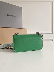 Balenciaga Ladies Green XS Gossip Bag - 2