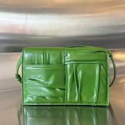 Okify BV Clutches Cassette Leather Green Avocado 19 x 13.5 x 3.5 cm - 1