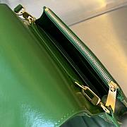 Okify BV Clutches Cassette Leather Green Avocado 19 x 13.5 x 3.5 cm - 3
